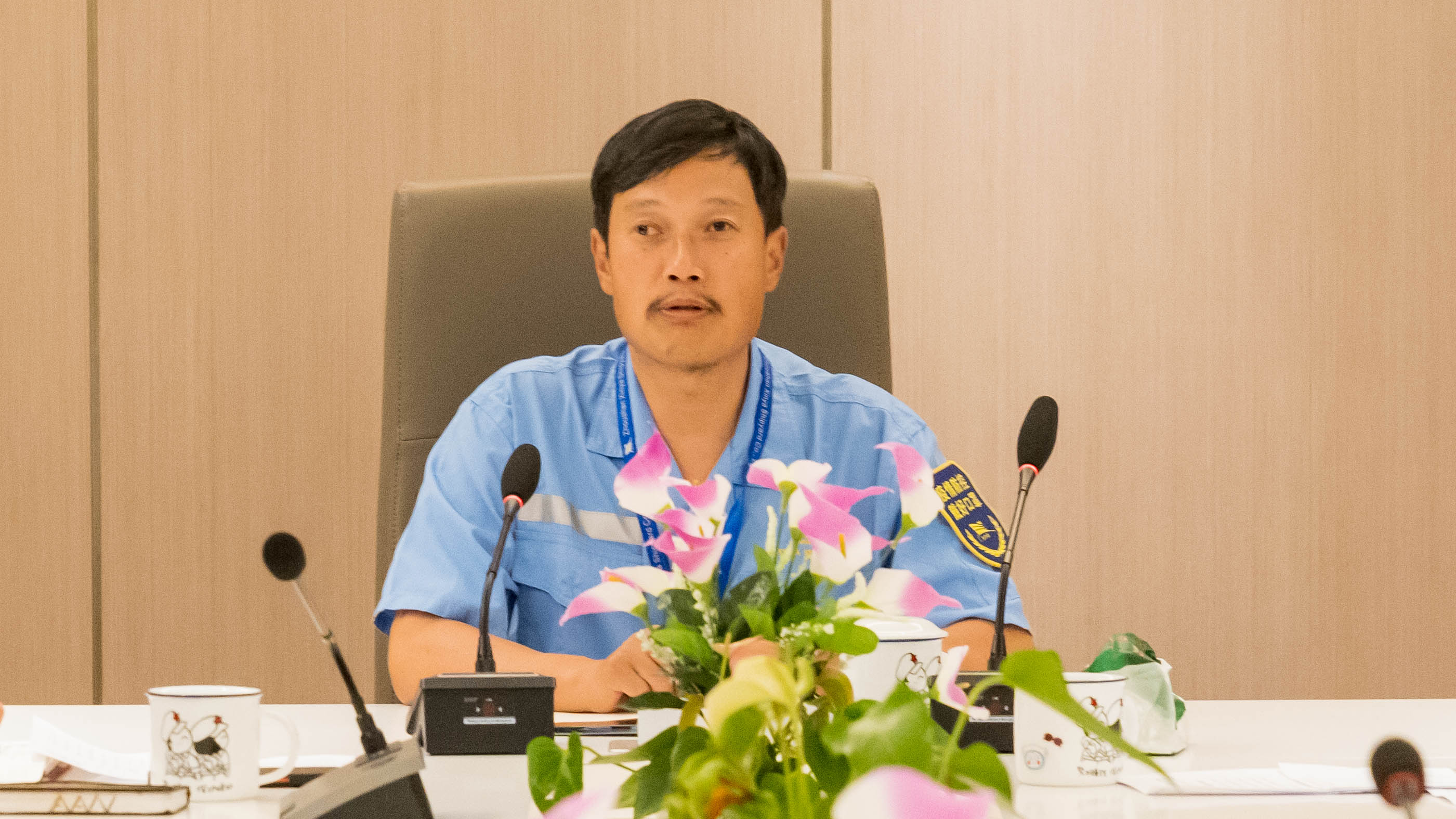 夏松康总司理主持召开防抗台“梅花”事情发动安排聚会_环球360