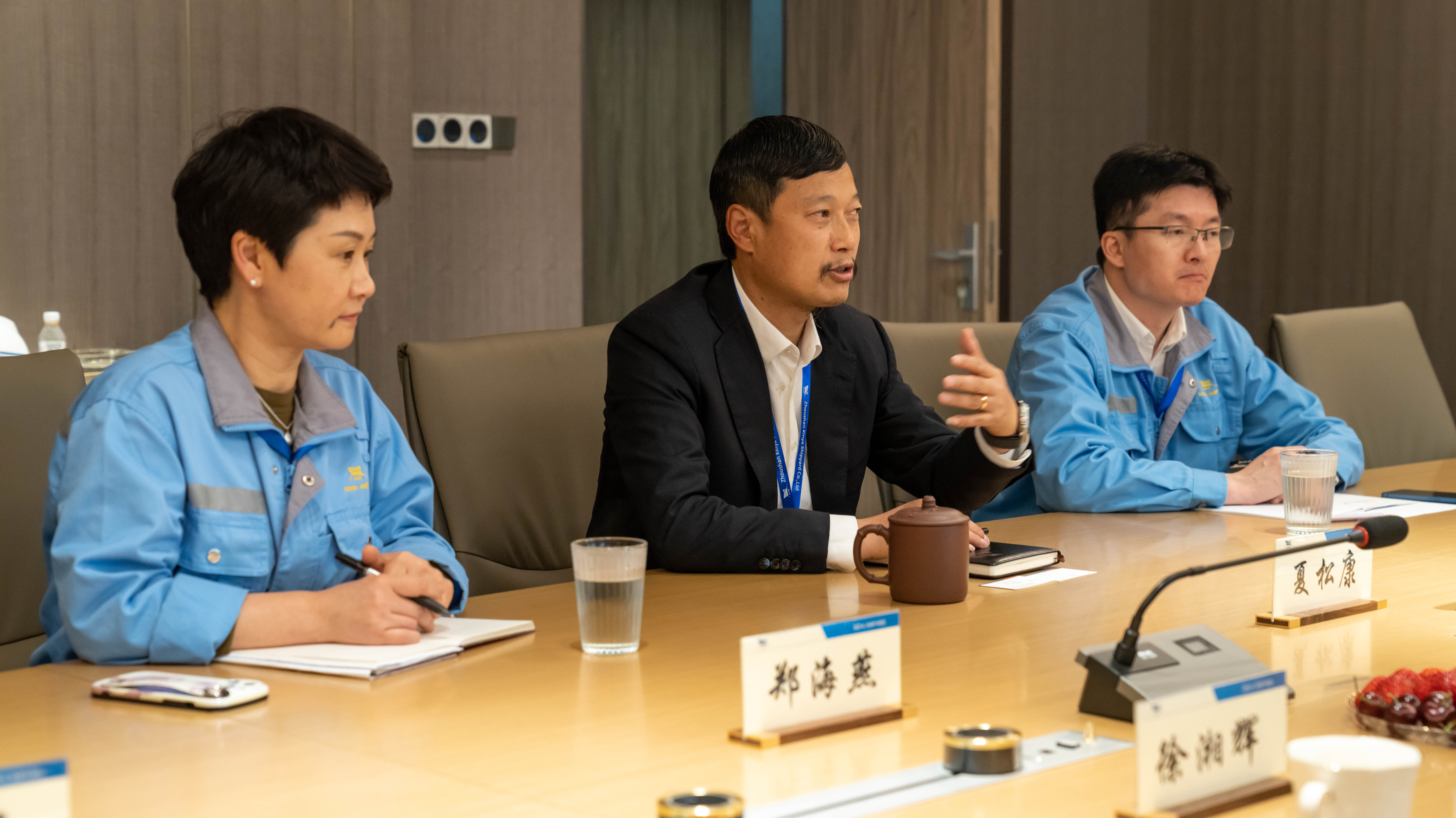 中国收支口银行浙江省分行副行长陆美华一行莅临公司考察指导_环球360