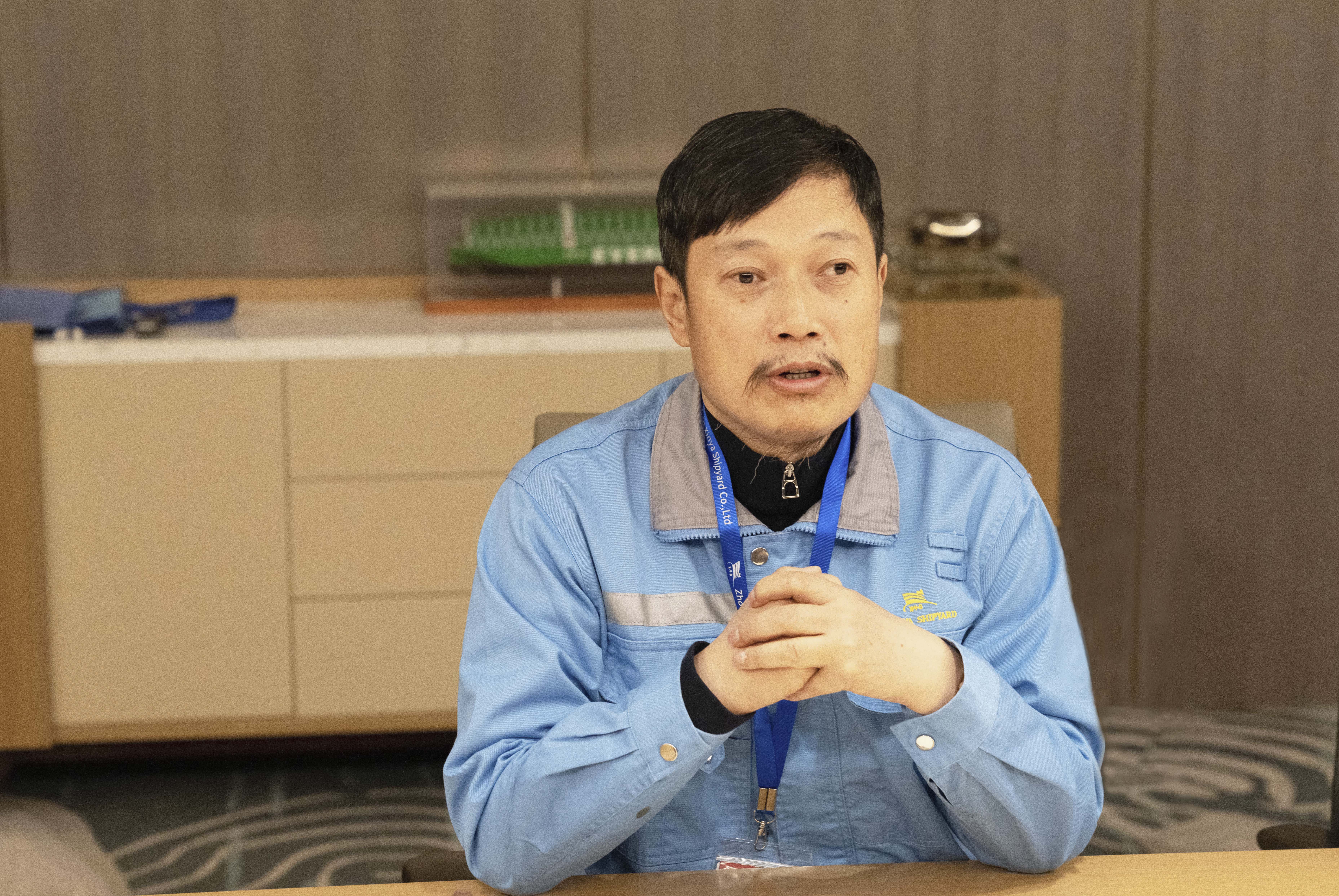 六横海事随处长徐刚一行莅临我司调研指导_环球360